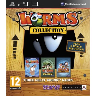Worms Collection [PS3, английская версия]